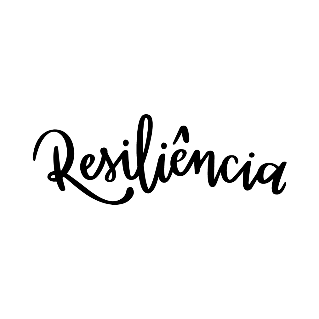 La imagen muestra la palabra resiliencia. 